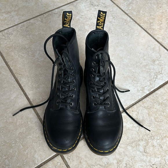 Black Dr. Marten Boots - Picture 2 of 5